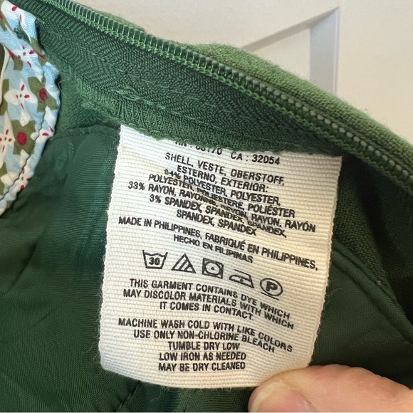 Anthropologie Cartonnier Charlie Pants in Green | Size 2 - Picture 5 of 5